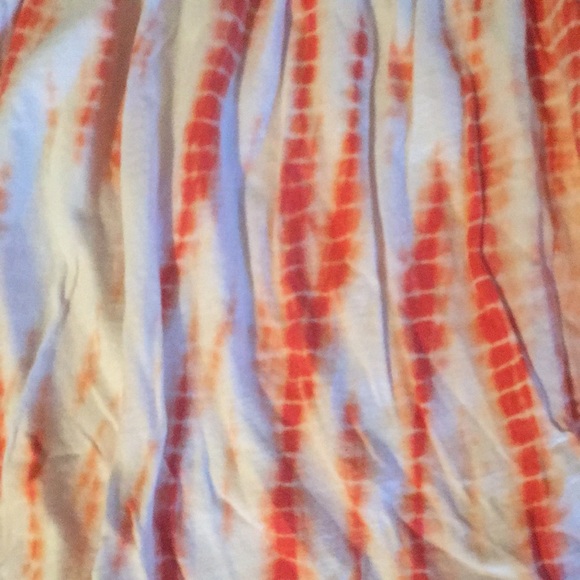 Tie-dye dress with short sleeves, - Picture 2 of 2